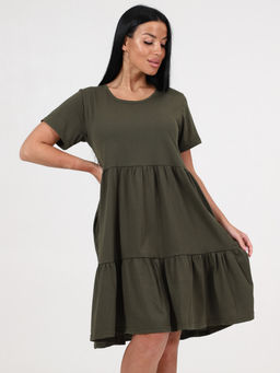 837 ПЛАТЬЕ (Хаки) - А-дина фото 3