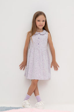 КР 5862/лепесток орхидеи,ромашки к453 платье для дев - Crockid фото 3