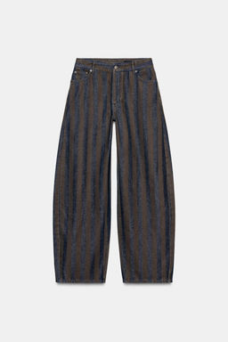 ZW COLLECTION BARREL MID-WAIST JEANS - Zara фото 12