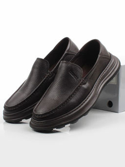 05-2302 DK. BROWN Туфли мужские (натуральная кожа)