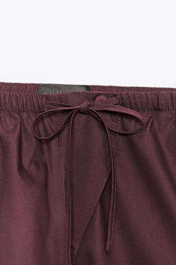 POPLIN MINI SHORTS - Zara фото 6