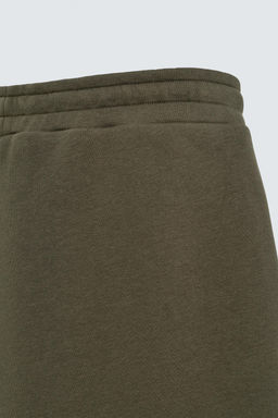 WIDE-LEG NEOPRENE-EFFECT TROUSERS WITH STUDS - Zara фото 10
