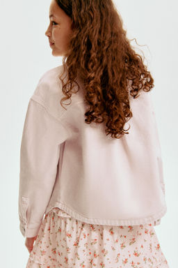 Sobrecamisa en sarga de algod?n - H&m фото 7