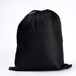 Мешок для обуви 420×340 мм, Calligrata «Стандарт», (мягкий полиэстер, плотность 210 D), чёрный