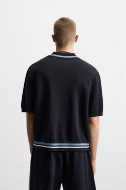 KNIT POLO SHIRT WITH POCKET - Zara фото 3