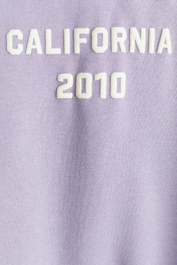 Sudadera oversize con capucha y motivo - H&m фото 8