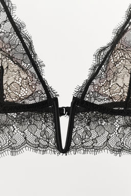 LACE TRIANGLE BRA - Zara фото 8