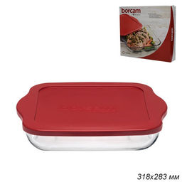 Форма для запекания 2,8 л 28х28 см с крышкой / 59024K /уп 6/ квадратная