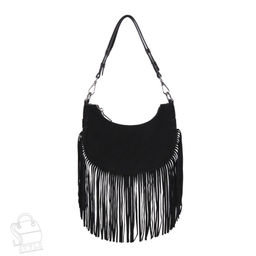 Сумка женская кожаная 99098NNAA black Natale Navetta фото 3