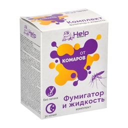 Комплект против КОМАРОВ (жидкость 30 ночей + фумигатор) - Help фото 3
