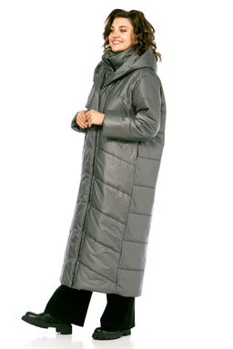 Пальто Diamant 2128 серый фото 10