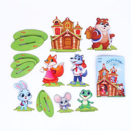 Настольный театр Лесная мастерская «Теремок»