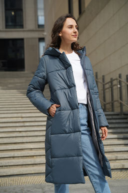 Пальто зимнее / 43811 - Twin tip фото 20