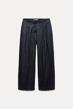 ZW COLLECTION TAPERED MID-RISE JEANS - Zara фото 2