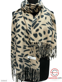 Палантин женский с принтом