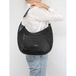 Сумка женская искусственная кожа DJ-CM 6743-BLACK, 1отд, плечевой ремень, черный SALE 257672 - Adelia фото 5