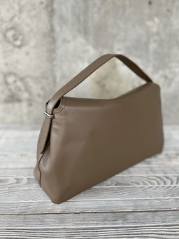 Женская кожаная сумка 8923 Хаки - Sergio valentini фото 4