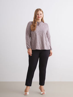 F?rf?rl? Ba?lamal? Yaka Bluz