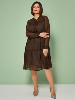 Платье 0060-2а шоколад - Aquarell фото 32