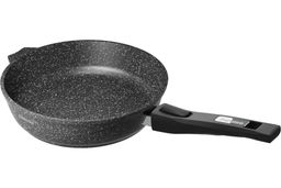 ГРАНИТ BLACK INDUCTION Сковорода 28 см со съемной ручкой арт. 028802И
