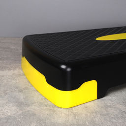 Степ платформа для фитнеса Woohooo StepFit S1 / 68см / желтый / уп 5 - ГалеонТрейд фото 4