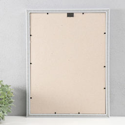 Фоторамка пластик "Винтаж" 30х40 см, белый (пластиковый экран)