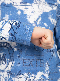 Лонгслив "Марк" индиго