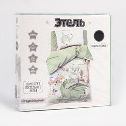 Постельное бельё 1.5-спальное «Этель» Dragon kingdom, бязь