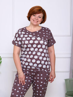 IV-CAPRIZ Талисман - пижама коричневый  фото 5