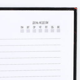 Ежедневник Настоящий А5, 80 листов - Artfox фото 4