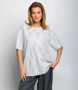 Футболка #КТ3035 (1), серый