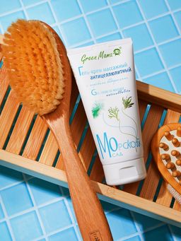 Гель-крем массажный антицеллюлитный с морскими водорослями 150 мл Green mama/Грин мама