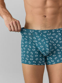 Цена за 2 штуки! Трусы боксеры мужские синие - Mark formelle фото 4