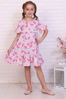 Платье Русалочка короткий рукав