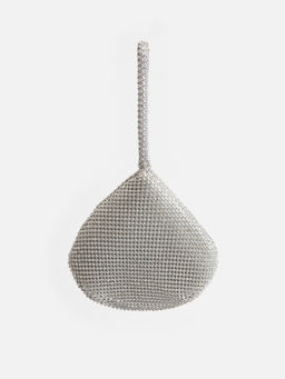 10206100224 Сумка жен. Snow white серебристый - Concept club фото 4