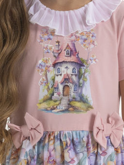 Платье для девочки О56792 - Карамелли фото 4