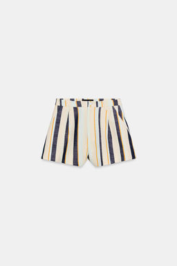 SHORTS RAYA PLIEGUE ZW COLLECTION / Multicolor - Zara фото 5