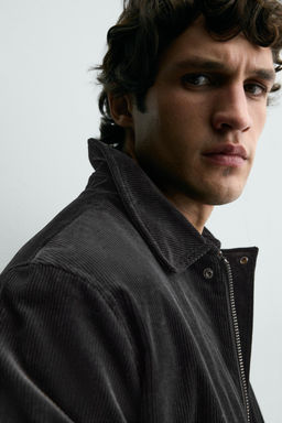 CORDUROY JACKET WITH POCKETS - Zara фото 5