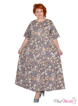 Платье Модель №1221 размеры 44-84 - Plusmoda фото 5