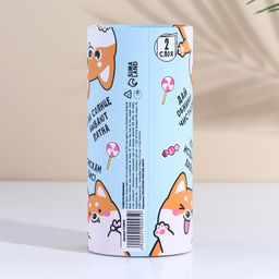 Салфетки бумажные в тубусе У меня лапки!, 50 шт, двухслойные - Simaland фото 5