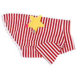 Пэт тойс (Pet toys) Одежда для собаки Тельняшка с принтом, р-р S, длина спинки 24см/обхват груди 36см/обхват шеи 22см, цвет-красно-белый, 100% полиэстер (Китай) - Домашняя мода фото 7