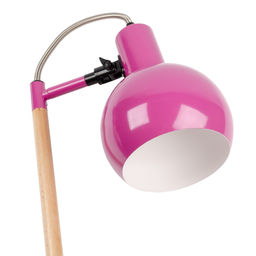 UML-T702 E14 PINK Торшер напольный под лампу Е14, 60W, с регулировкой наклона. Механический выключатель. Розовый. ТМ Uniel - Volpe фото 3