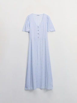 Платье миди с треугольным вырезом ZR2605012914-253 / Zarina