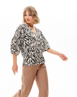 Блузка Японский шёлк с цельнокроеным рукавом - Elena sorti фото 9