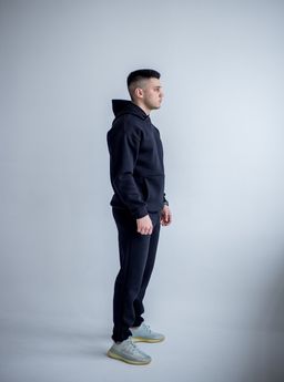 Костюм мужской утепленный ПРЕМИУМ качество, футер 3х нитка С НАЧЕСОМ - Knitka wear фото 5