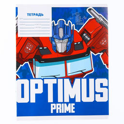 Цена за 10 шт. Тетрадь 18 листов, клетка, Трансформеры 4 вида МИКС, Tansformers - Hasbro фото 13