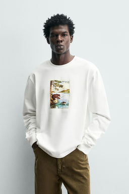 BEAR PRINT T-SHIRT - Zara фото 2