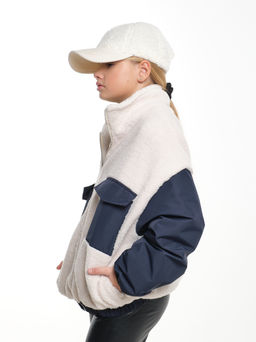 Джемпер Тедди на молнии 33-8231 касар/синий - Mini maxi фото 7