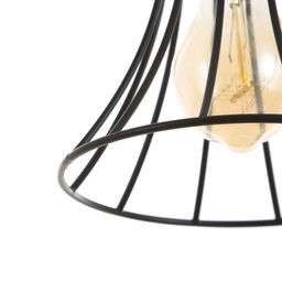 Светильник BayerLux «Анетта» Е27 40 Вт черный 16×16×23-123 см