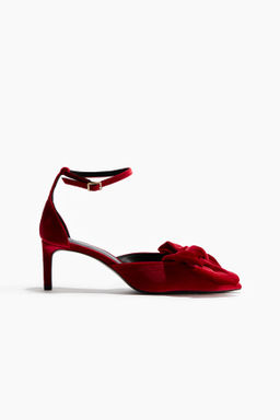 Salones de velour con lazo - H&m фото 4